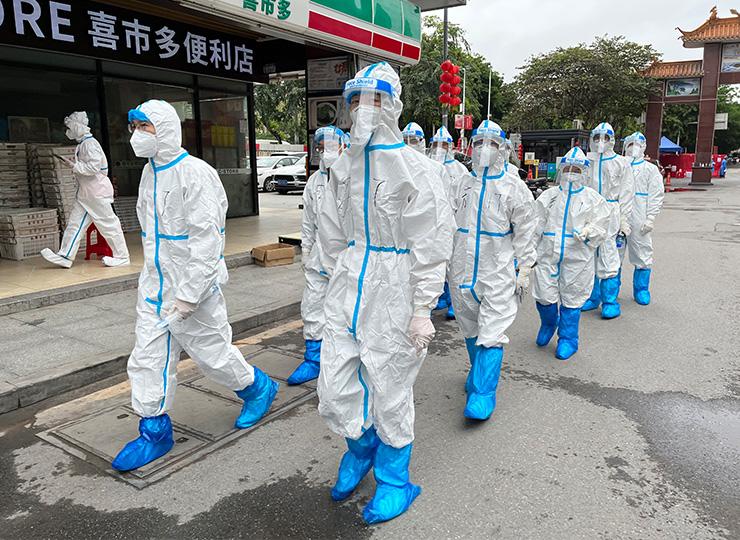 集团党员助力广州疫情封控区，筑牢抗疫“长城”